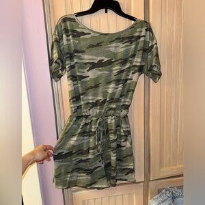 Camo romper